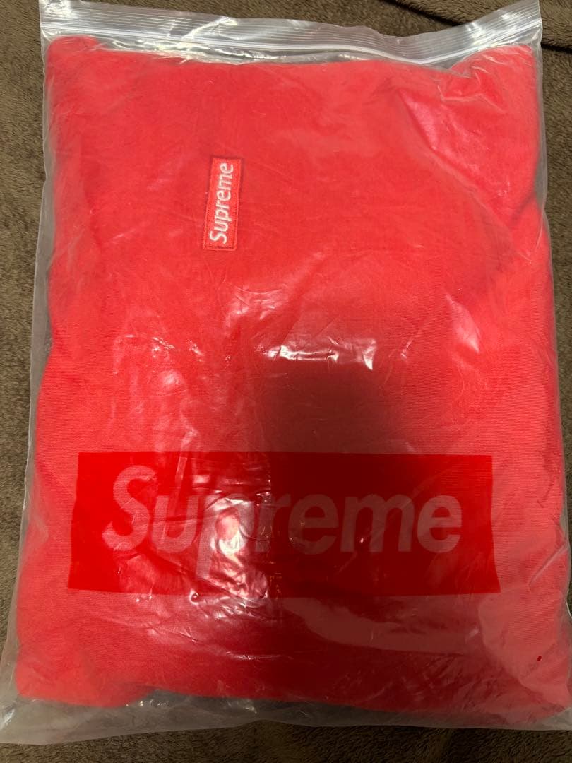 Supreme パーカー XL レッド