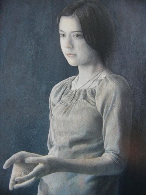 諏訪敦、【12years】、希少な額装用画集より、新品額装付、状態良好