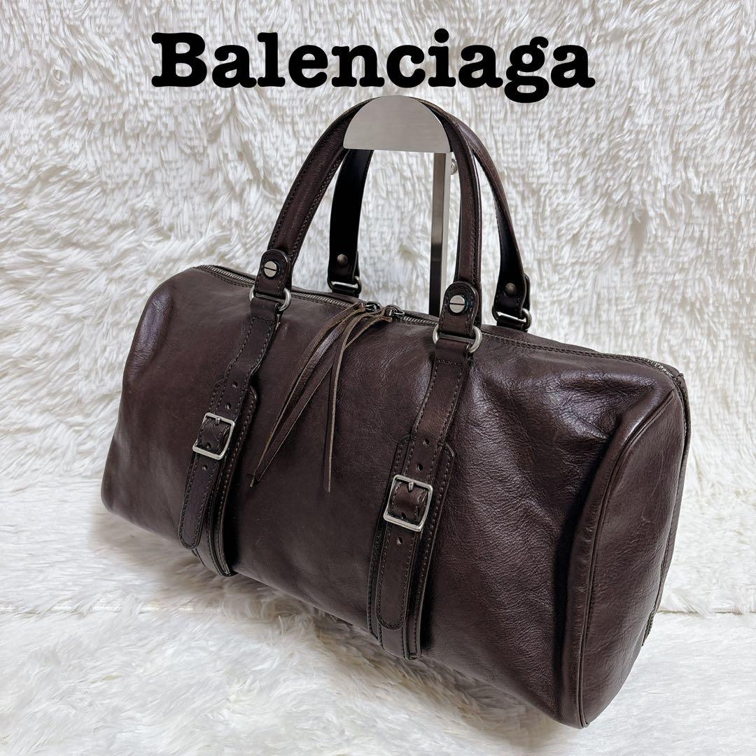 バレンシアガ ミニボストンバッグ アーカイブ ミラー付属 Y2K