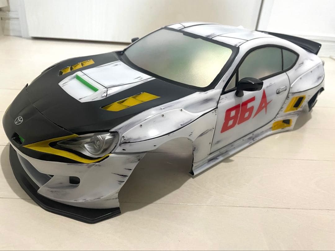 岡*蒼様 アディクション86 ラジコンボディ 1/10 アディクションから、こだわりのリアル1/10ボディ・コンバージョン