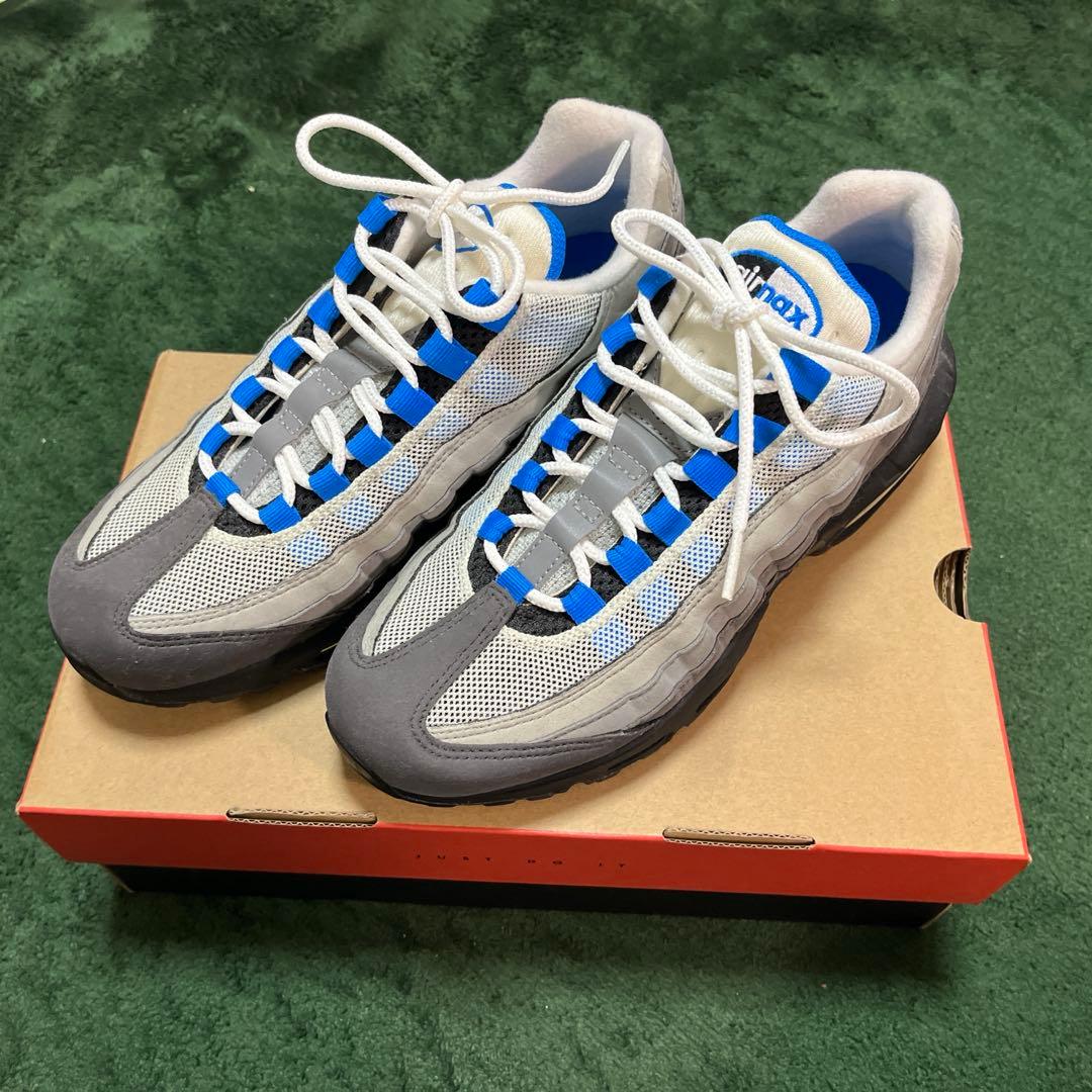 新品　エアマックス95 クリスタルブルー