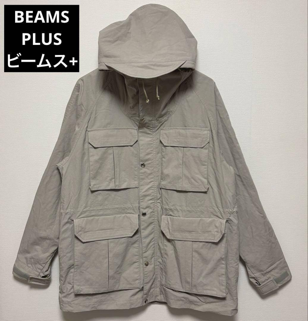 BEAMS PLUS ビームス ナイロン オックスフォード マウンテンパーカーL