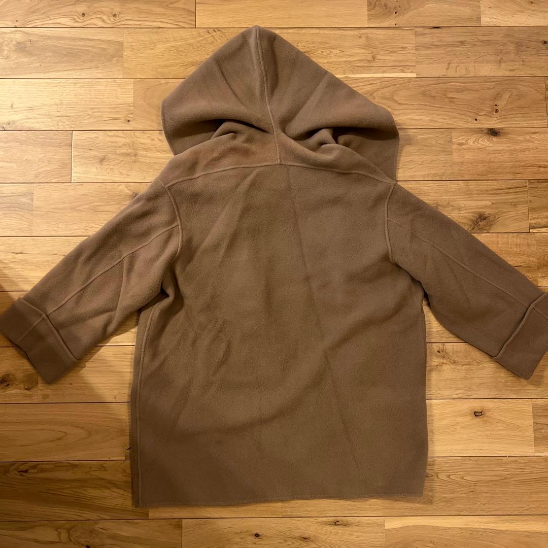 スピックアンドスパン ダブルモッサリバーフーディーガウンコート 36