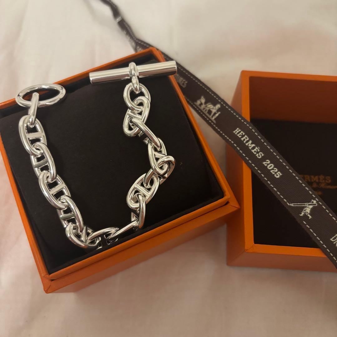 【新品未使用】エルメス シェーヌダンクル MM14コマ　即日発送