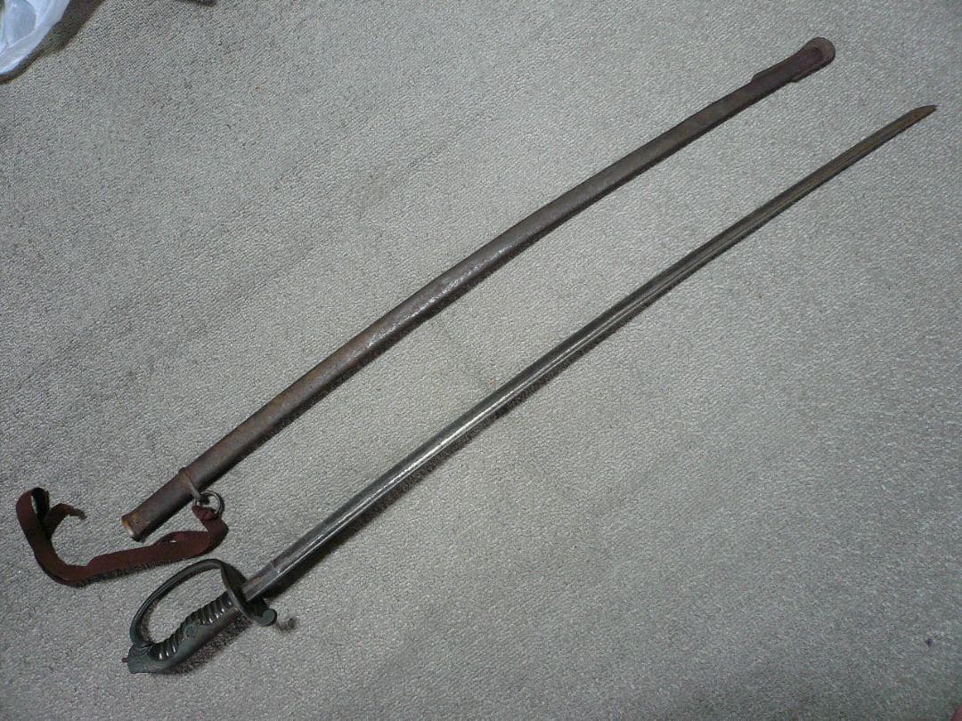 指揮刀 将校 士官 軍刀 サーベル 儀礼刀 旧日本軍 陸軍 ①
