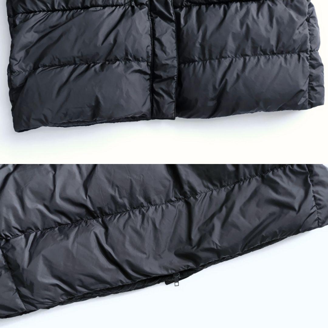 現行☆デュベティカ D DOT DUE ロングダウンコート黒大きめ44-46XL