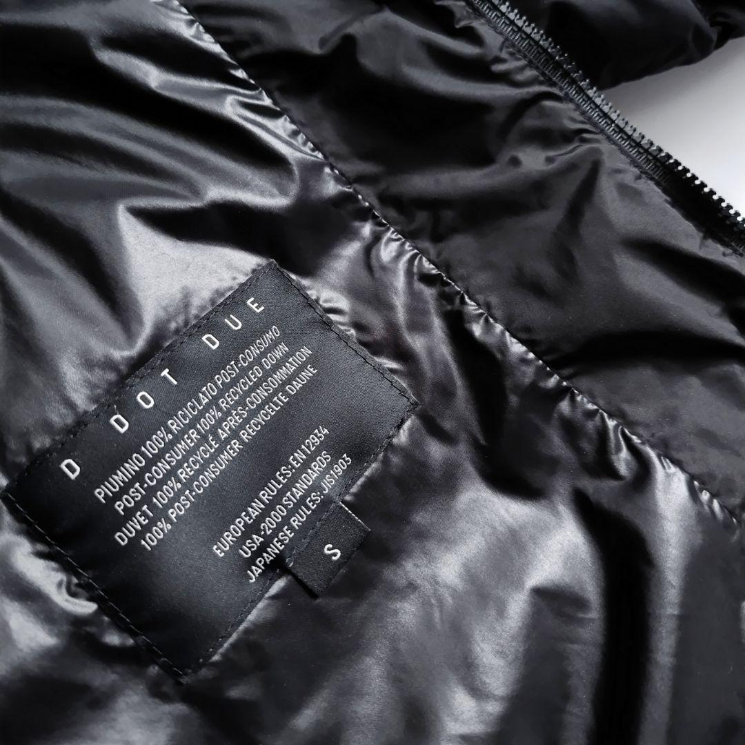 現行☆デュベティカ D DOT DUE ロングダウンコート黒大きめ44-46XL