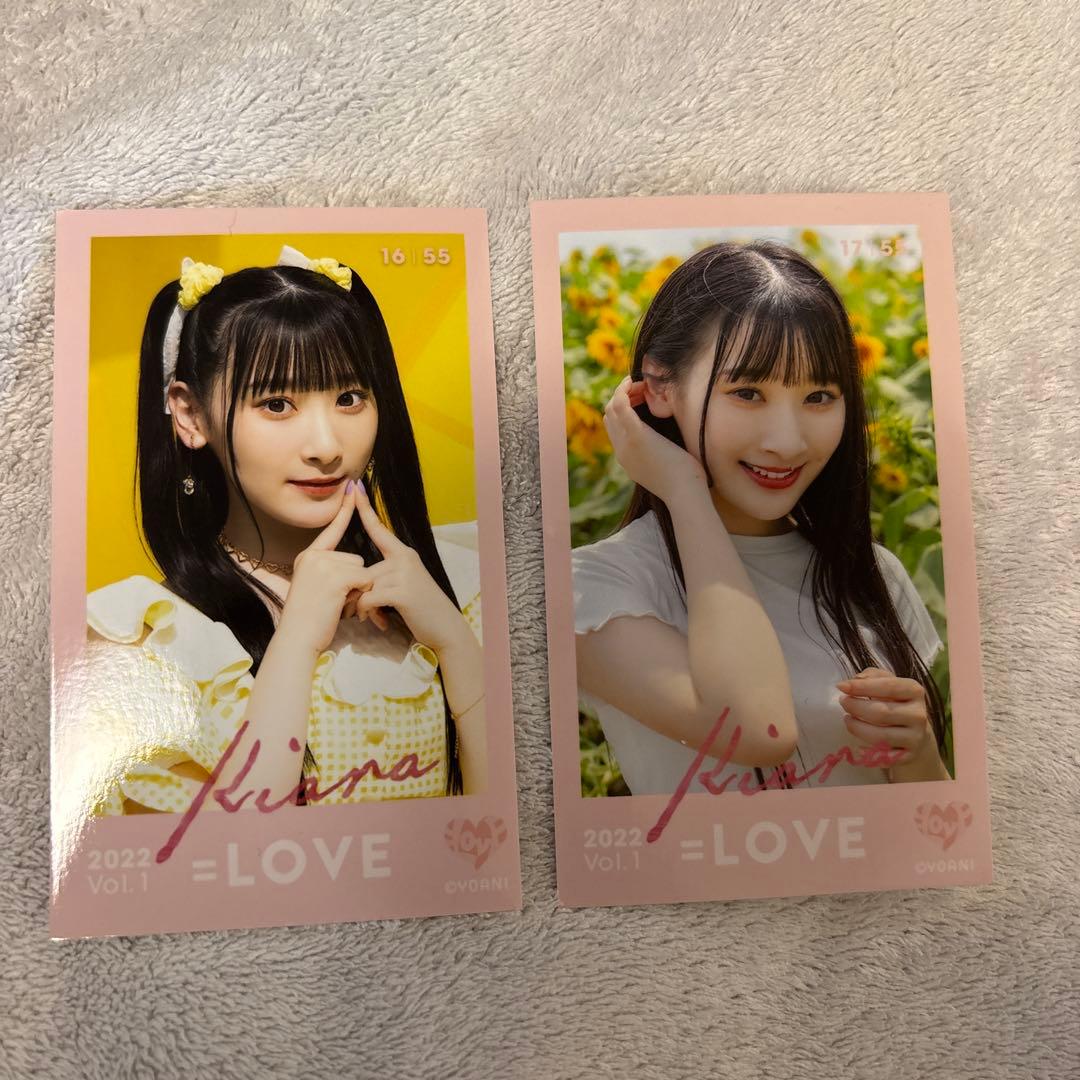 LOVE イコラブ 齋藤樹愛羅 ミニフォトカード ウィークエンドシトロン