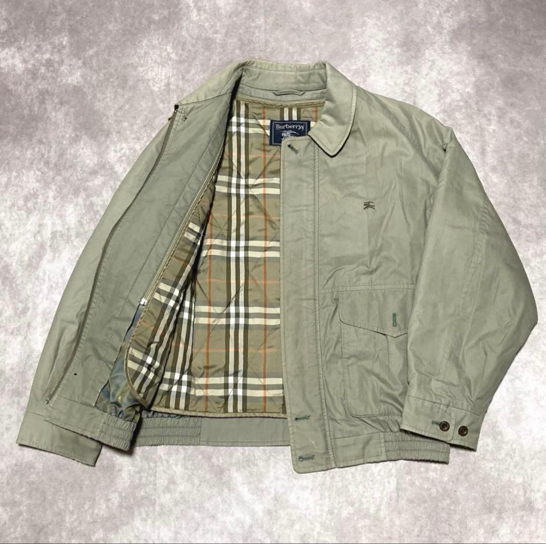 バーバリーズ　BURBERRYS　ブルゾン　スウィングトップ　ノバチェック　MA