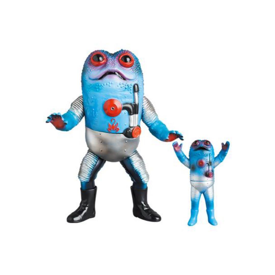 メディコムトイ 東映レトロソフビコレクション ガマボイラー(新色)+ミニソフビ メディコム・トイ|ガマボイラー(新色)+ミニソフビ(仮面ライダーV3より