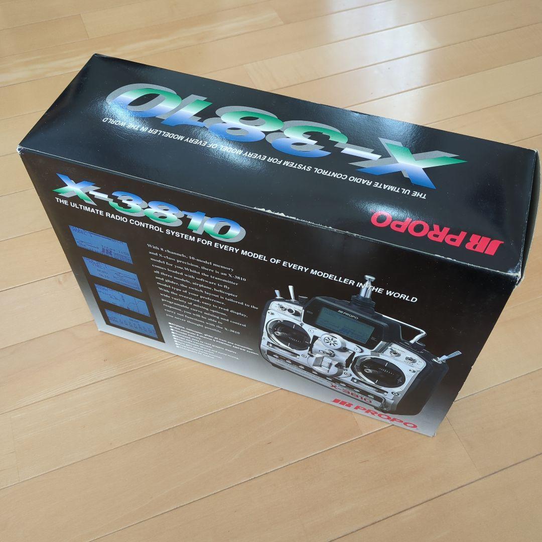 ラジコンプロポ JR X-3810 8ch 72MHz サーボ、受信機つき 中古 - メルカリ