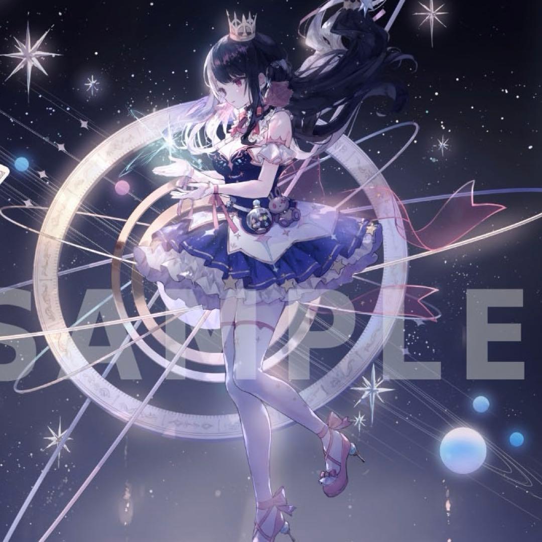 新品未使用 にじさんじ 夜見れな ラバーマット プレイマット デスク