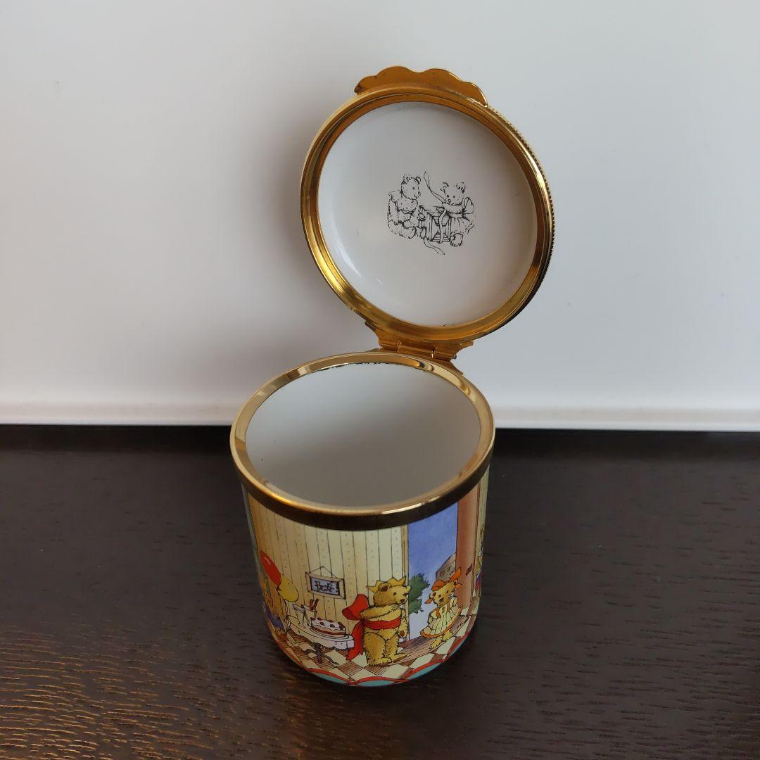 ハルシオンデイズ テディベア パーティー 箱あり 小物入れ ピルケース