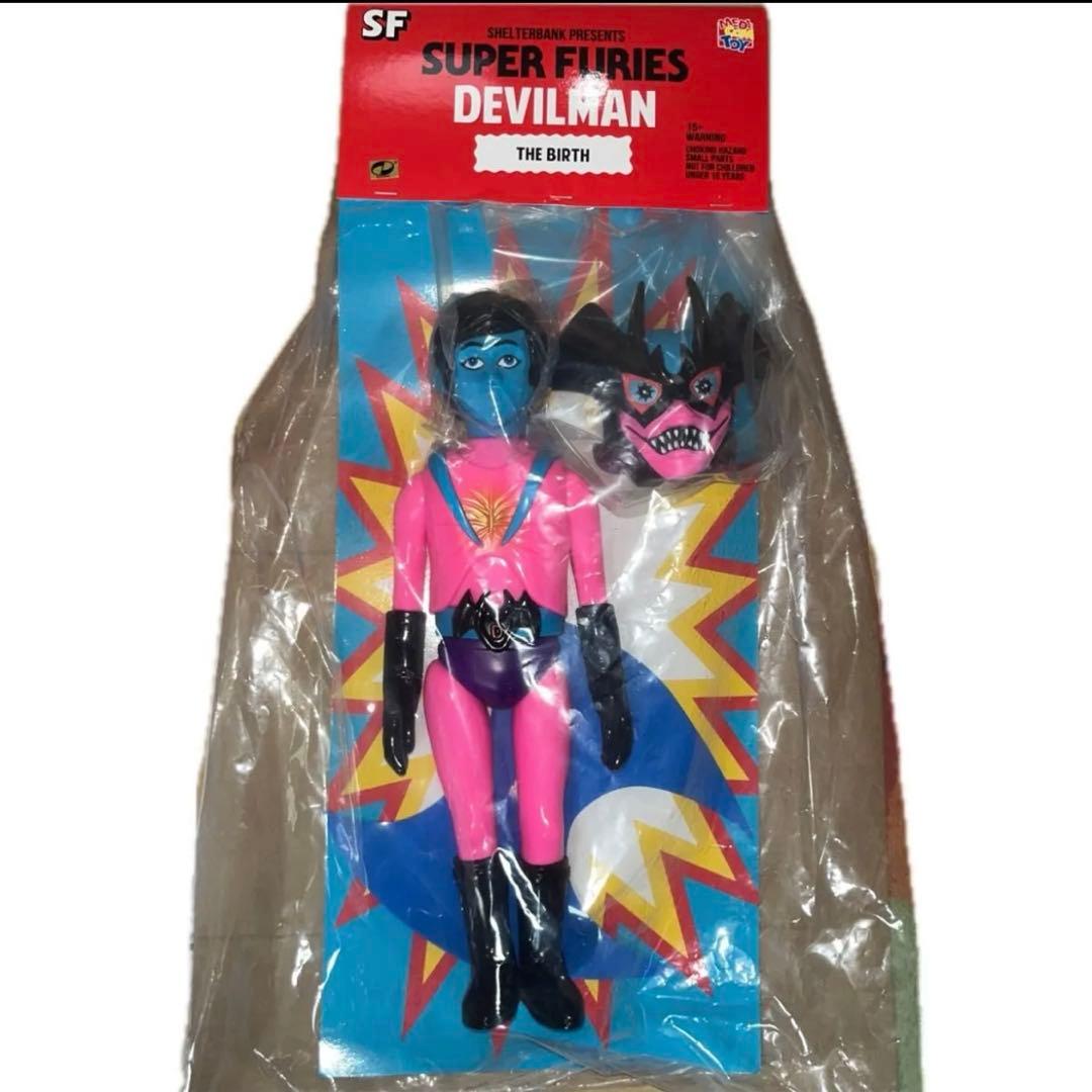 shelterbank デビルマン　ソフビ　シェルターバンク