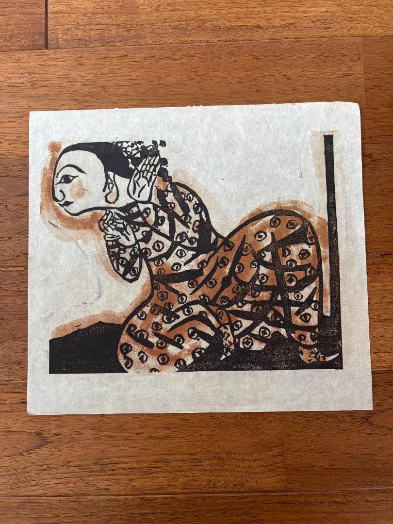 棟方志功 観音経 板画柵 1991年 幸官女 - メルカリ