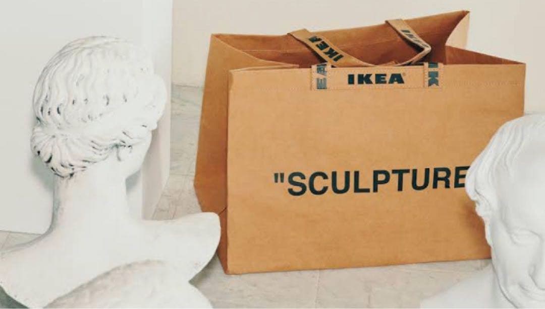 新品】IKEA x OFF-WHITE バッグLサイズ - メルカリ