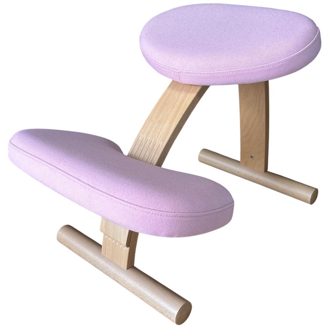 ✨未使用級✨サカモトハウス バランスチェア イージー 姿勢矯正 学習椅子 ピンク