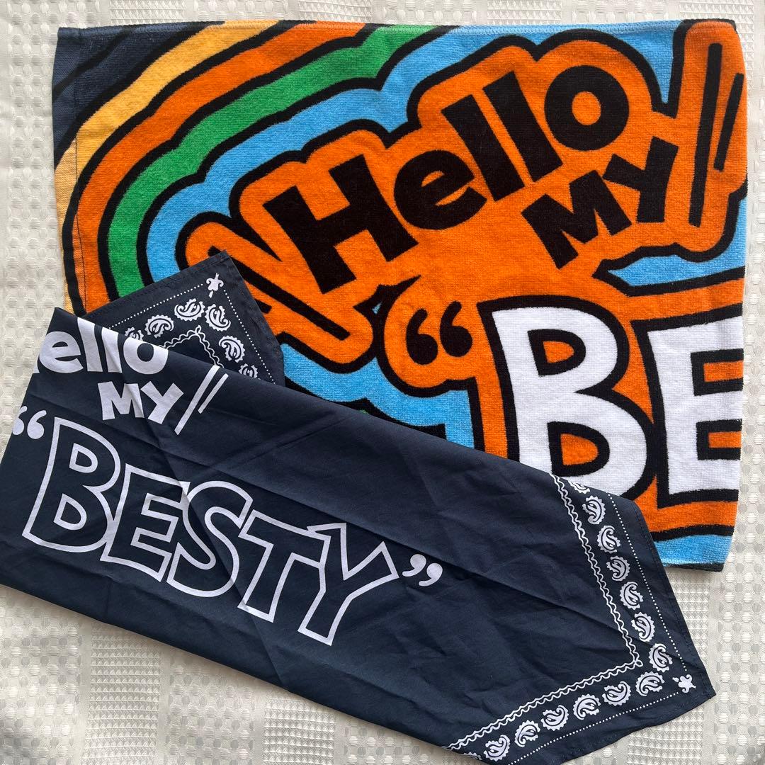 【美品】BE:FIRST ★ Hello My BESTY タオル＆バンダナ ★