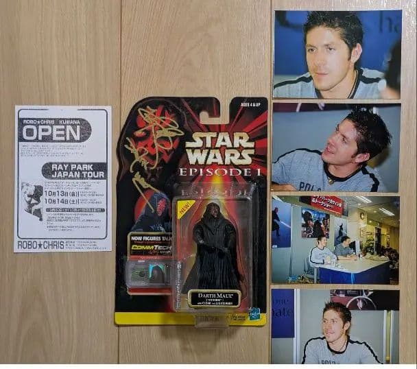 STARWARS　レイ・パーク　直筆サイン入りフィギュア 2026年最新】ダースモール サインの人気アイテム - メルカリ