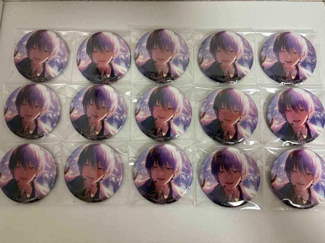 プロセカ 缶バッジ あんスタコラボ 青柳冬弥 - メルカリ