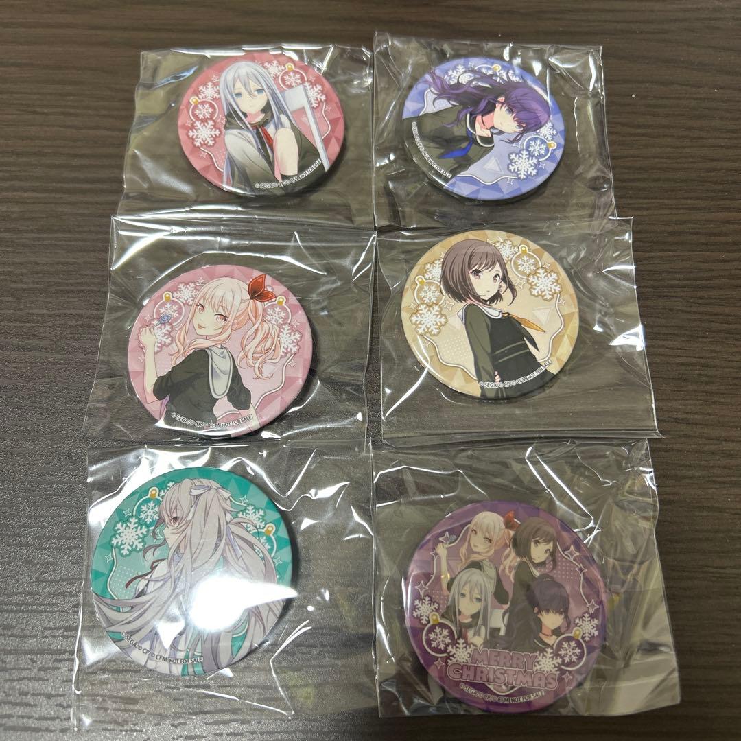 り*K様 プロセカ プリロール缶バッジ2022年 25時、ナイトコードで。 6個 希少プロセカ プリロール特典缶バッジ2023年 25時、ナイトコードで