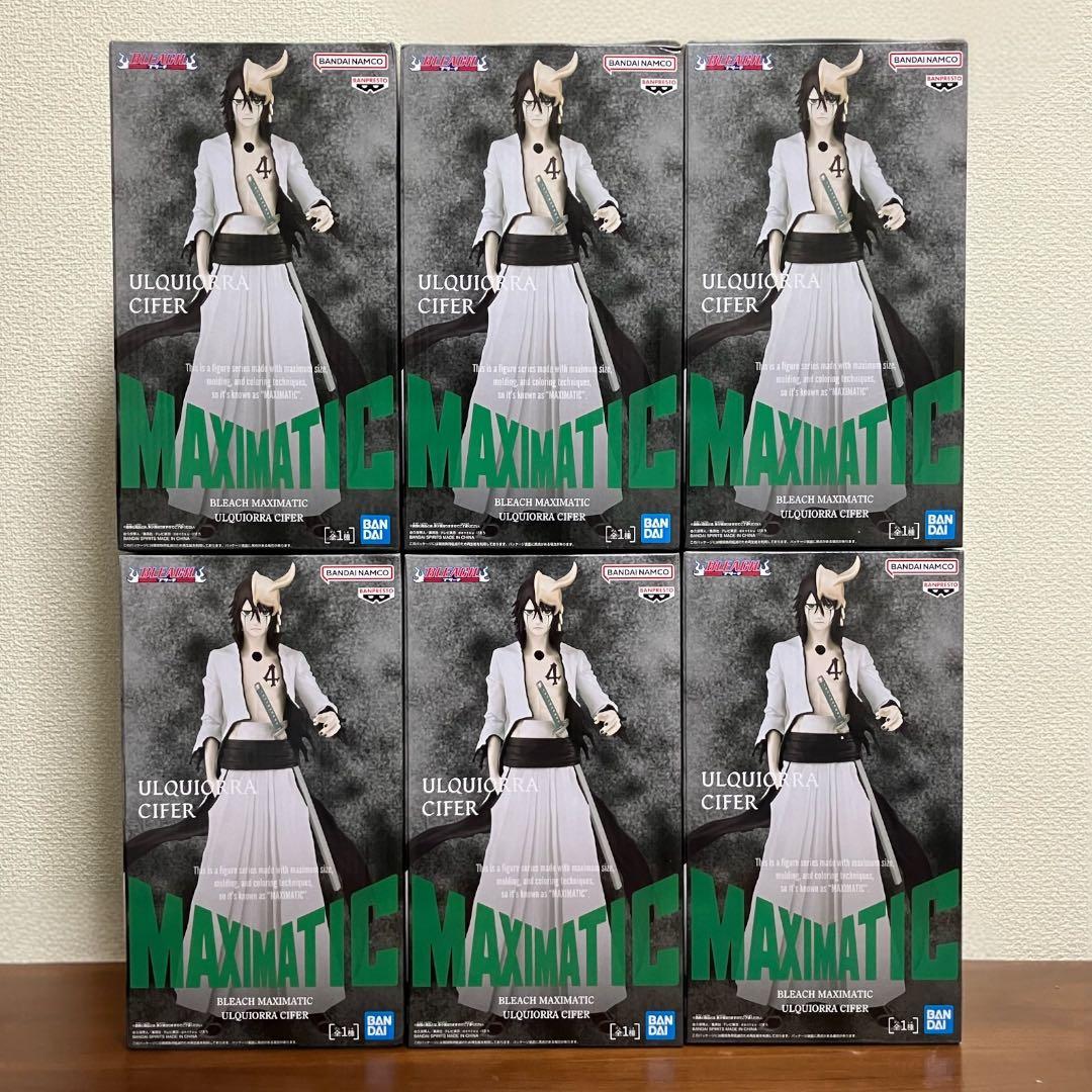 BLEACH MAXIMATIC ウルキオラ・シファー フィギュア 6個セット