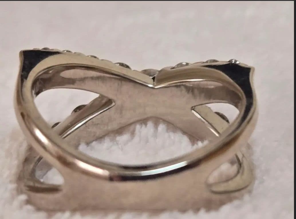 現行品カシケイネイキッドブラウンダイヤモンド1.00ct　サイズ12号　7.9g