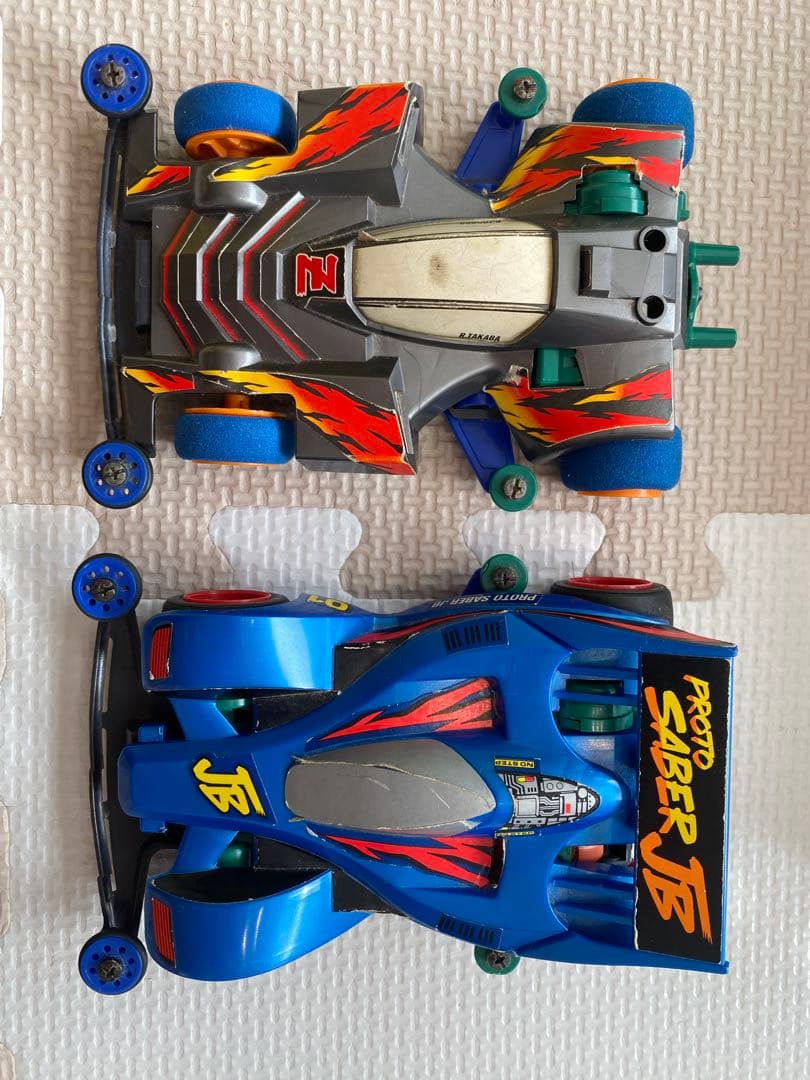 当時物】ミニ四駆 まとめ売り 11台セット レッツ&ゴー世代 ボックス付