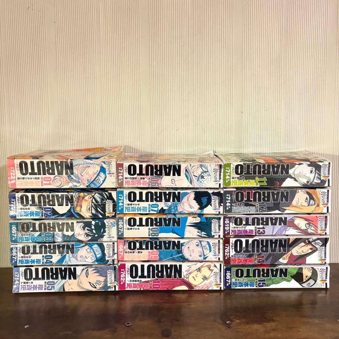 ナルト NARUTO 1〜24巻 全巻 全巻セット 完結 コンビニ - メルカリ