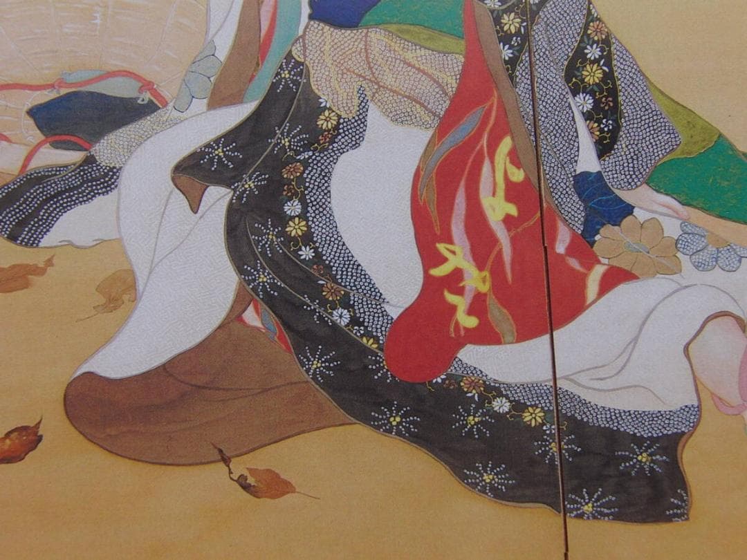 池田輝方、「お夏狂乱」、希少画集・額装画、日本製・新品額縁にて額装