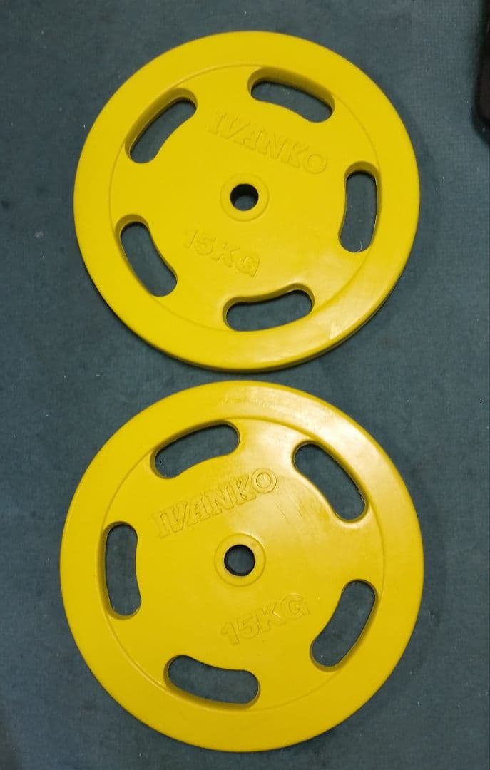 IVANKO 15kgプレート 1枚② IVANKO(イヴァンコ) IBPN・IBPNEZ ペイントプレート【Φ28mm】【入荷