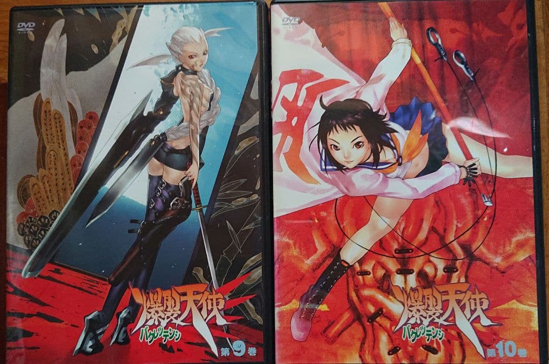 爆裂天使 特別限定版DVD コレクターズセット 1巻～10巻 BOX付 - メルカリ