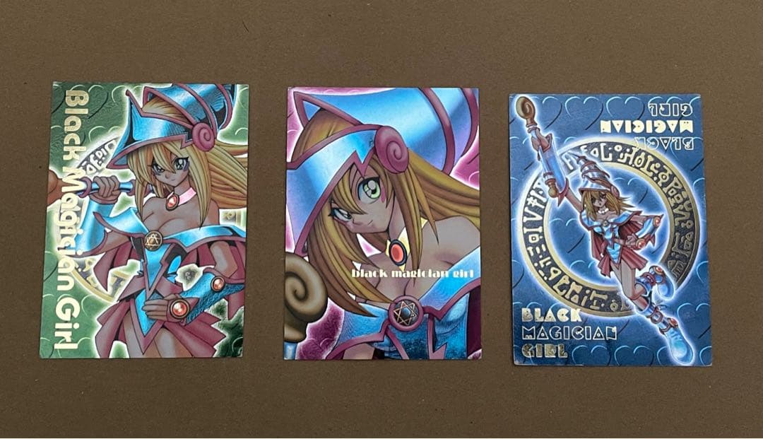 ダンジョンダイスモンスターズ　予約特典　ブラックマジシャンガール　3枚