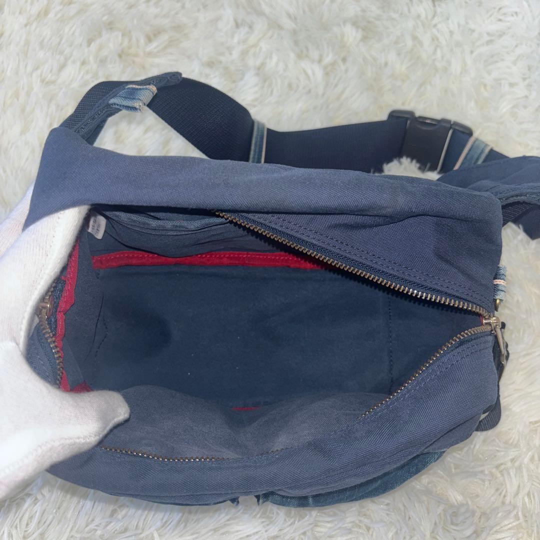 希少✨】ポーター×リーバイス×コーデュラ ボディバッグ デニム地 限定