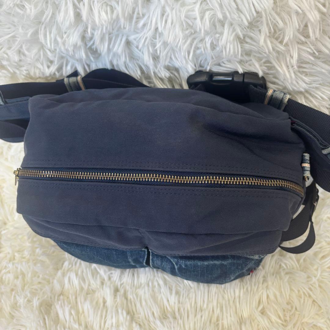 希少✨】ポーター×リーバイス×コーデュラ ボディバッグ デニム地 限定