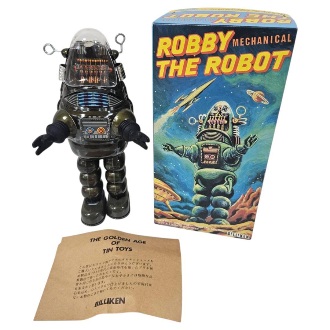 ビリケン商会 ROBBY THE ROBOT ブリキ ゼンマイ 歩行 動作品