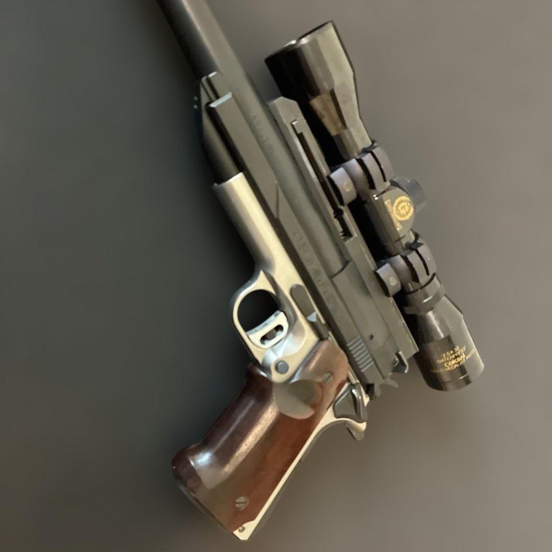 ニ*め様 エアコッキングガン　APS-1ドミネーターカスタムモデル&HK USP