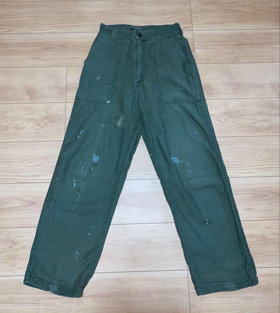 70s ベイカーパンツ　タロンジップ　ビンテージ