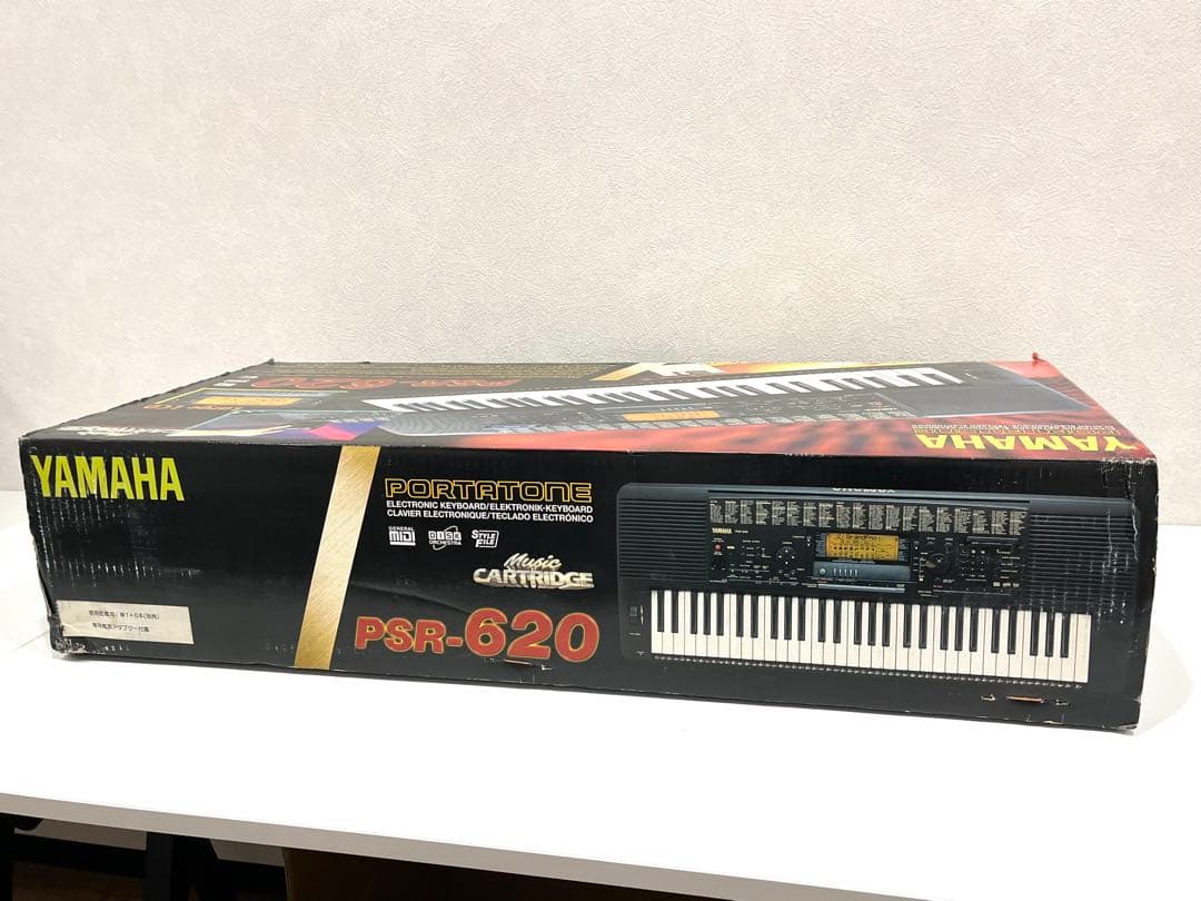 f038 未開封 YAMAHA 電子キーボード ポータトーン PSR-620 - メルカリ