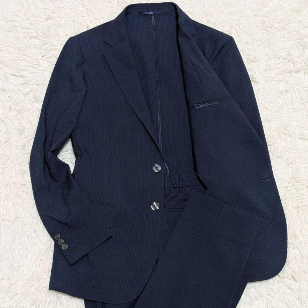 ✨美品✨ ユナイテッドアローズ シアサッカー スーツ セットアップ