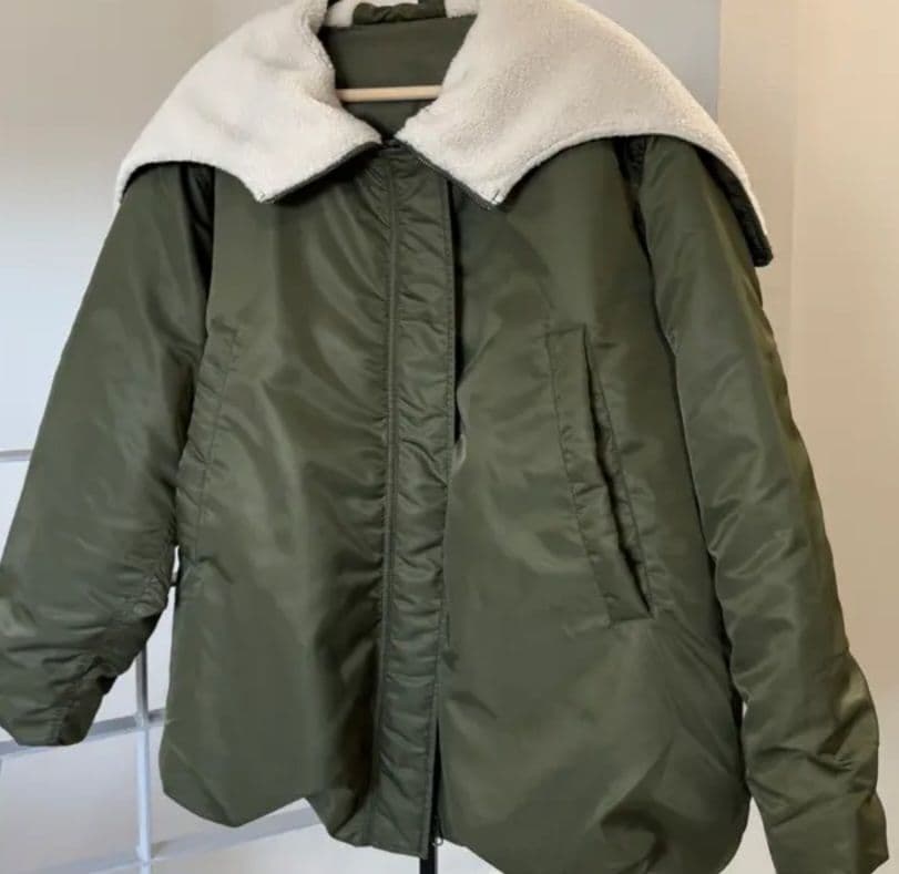 依頼により、金額変更致しました。N３B　ボアミリタリージャケット