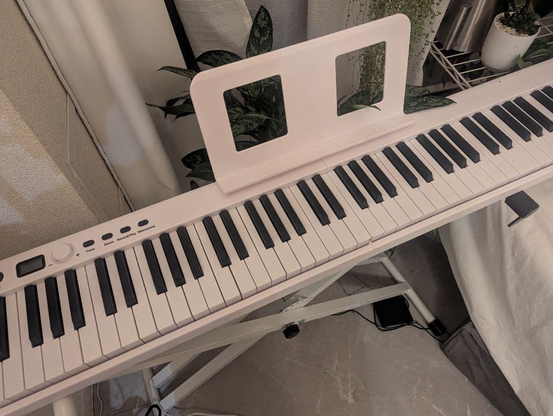 電子ピアノ　スタンド付き Amazon | 電子ピアノ 台 木製 電子ピアノスタンド ピアノ台 見た目も