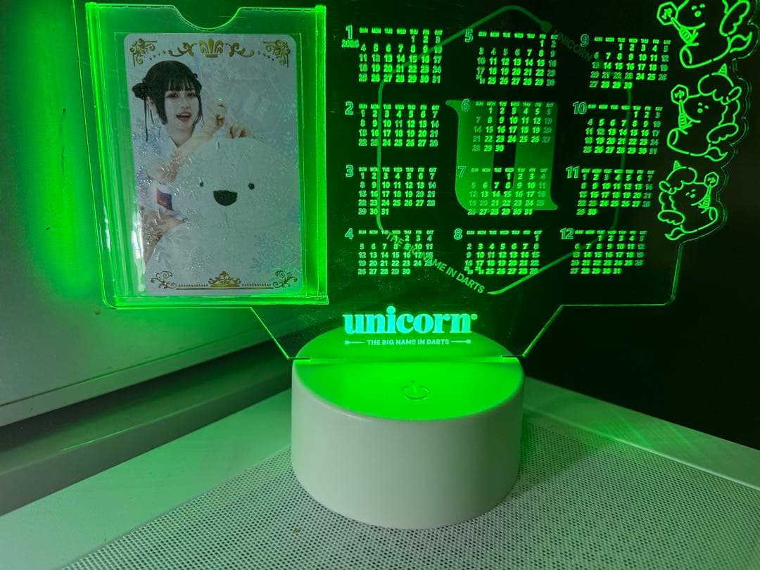 文山雪華選手ダーツライブカード➕クリアカレンダーセット付き