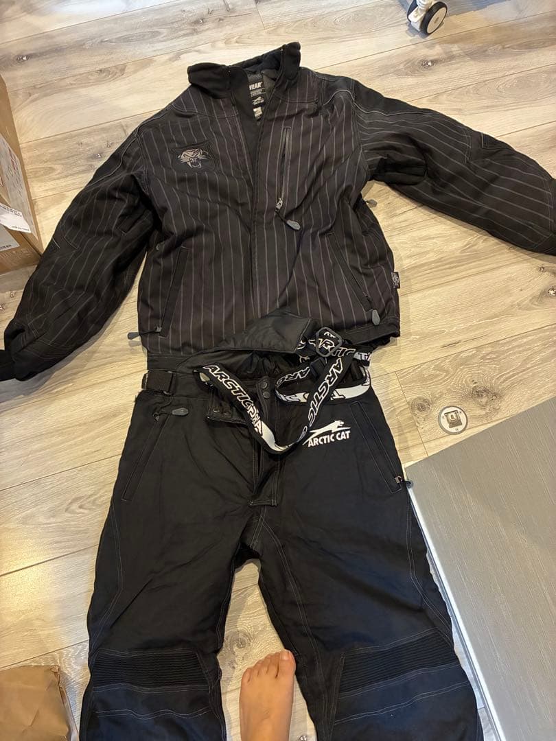 ARCTIC CAT ARCTICWEAR 防寒 上下セット M スノーモービル