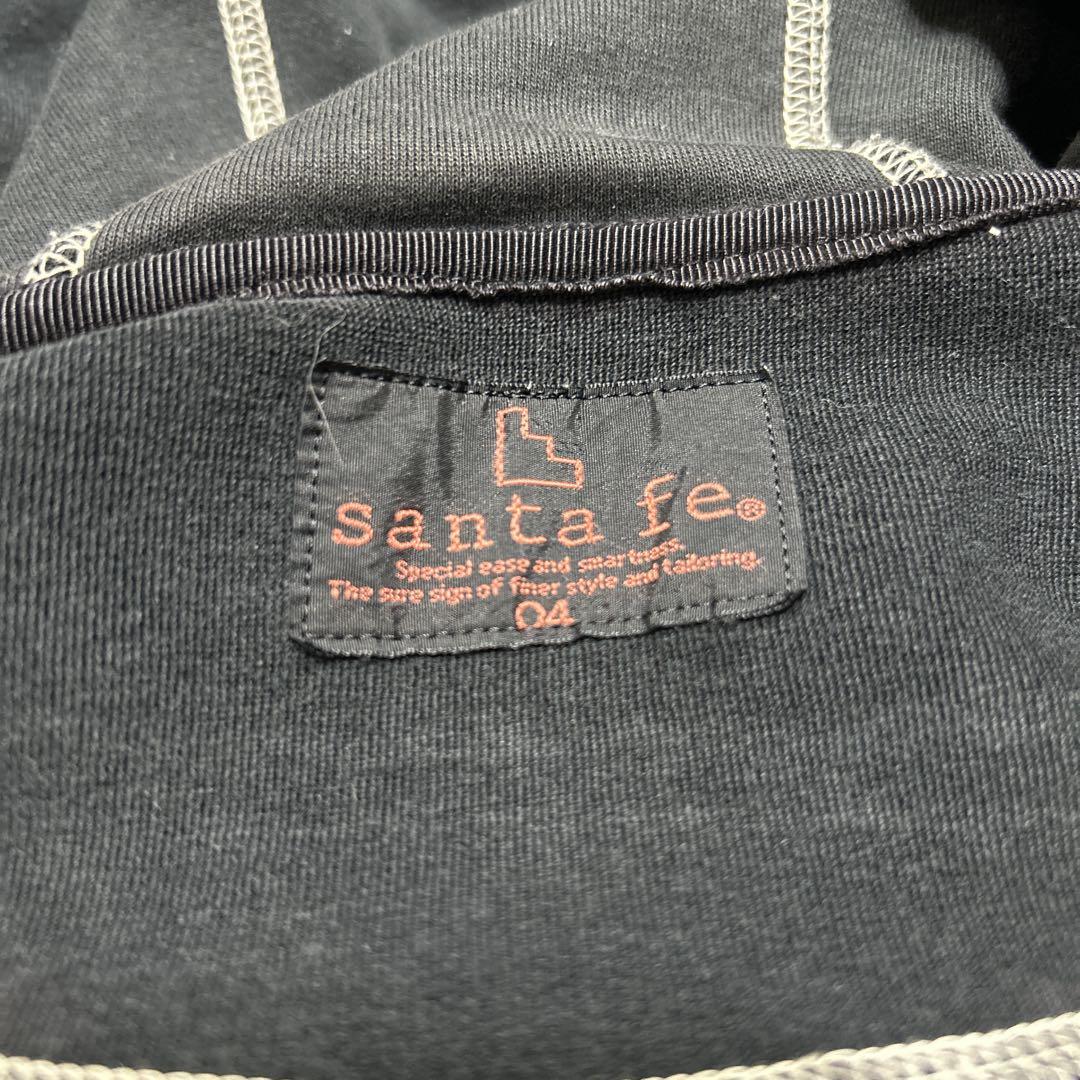 Santafe サンタフェ 刺繍 デカロゴ ジップパーカー Lサイズ - メルカリ