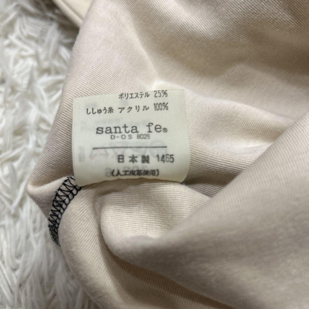 Santafe サンタフェ 刺繍 デカロゴ ジップパーカー Lサイズ - メルカリ