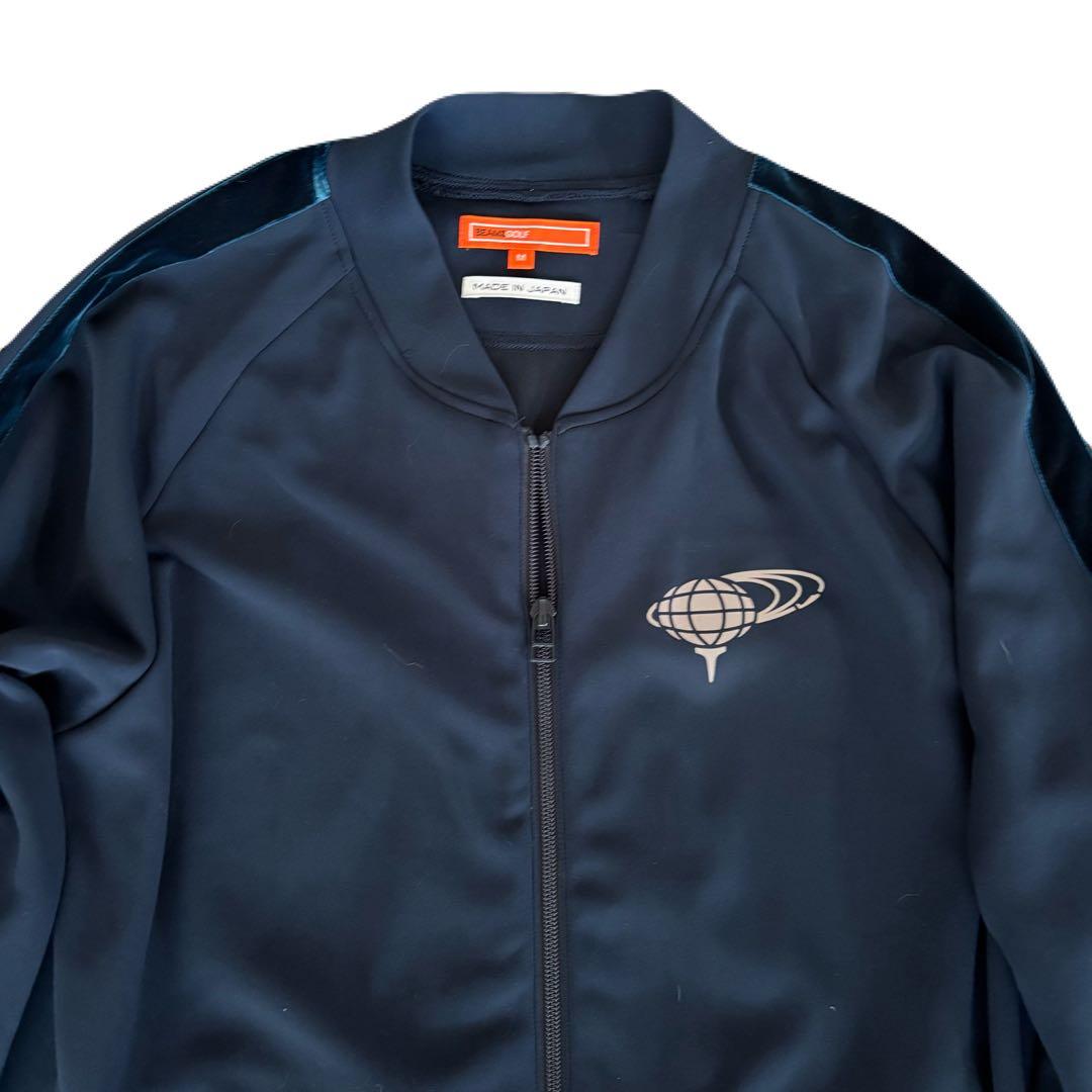 極美品】BEAMS GOLF ネイビー M ジャージ DRY機能付 フルジップ - メルカリ