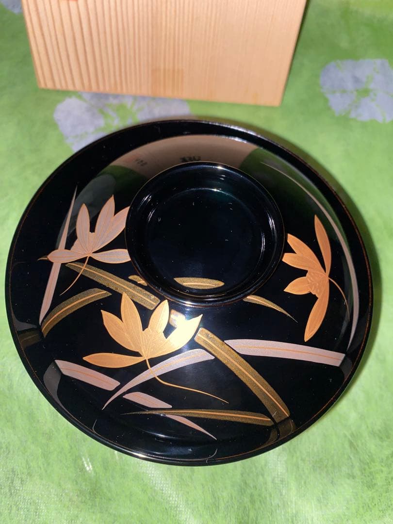 蓋付き吸物碗セット 祖雅堂 蒔絵付 漆塗り - メルカリ