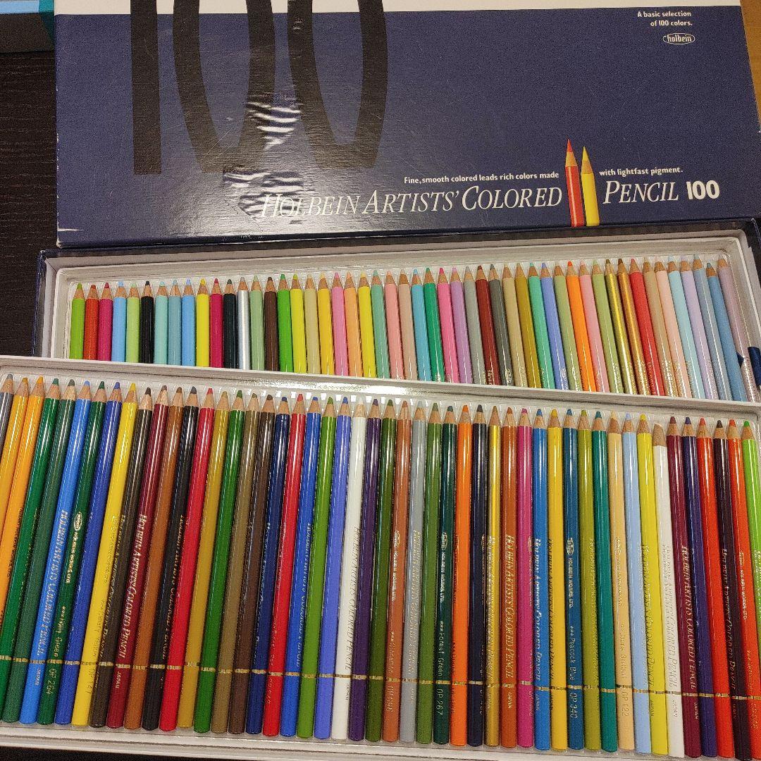 ホルベイン アーティスト色鉛筆 100色 OP940　3/26削除予定