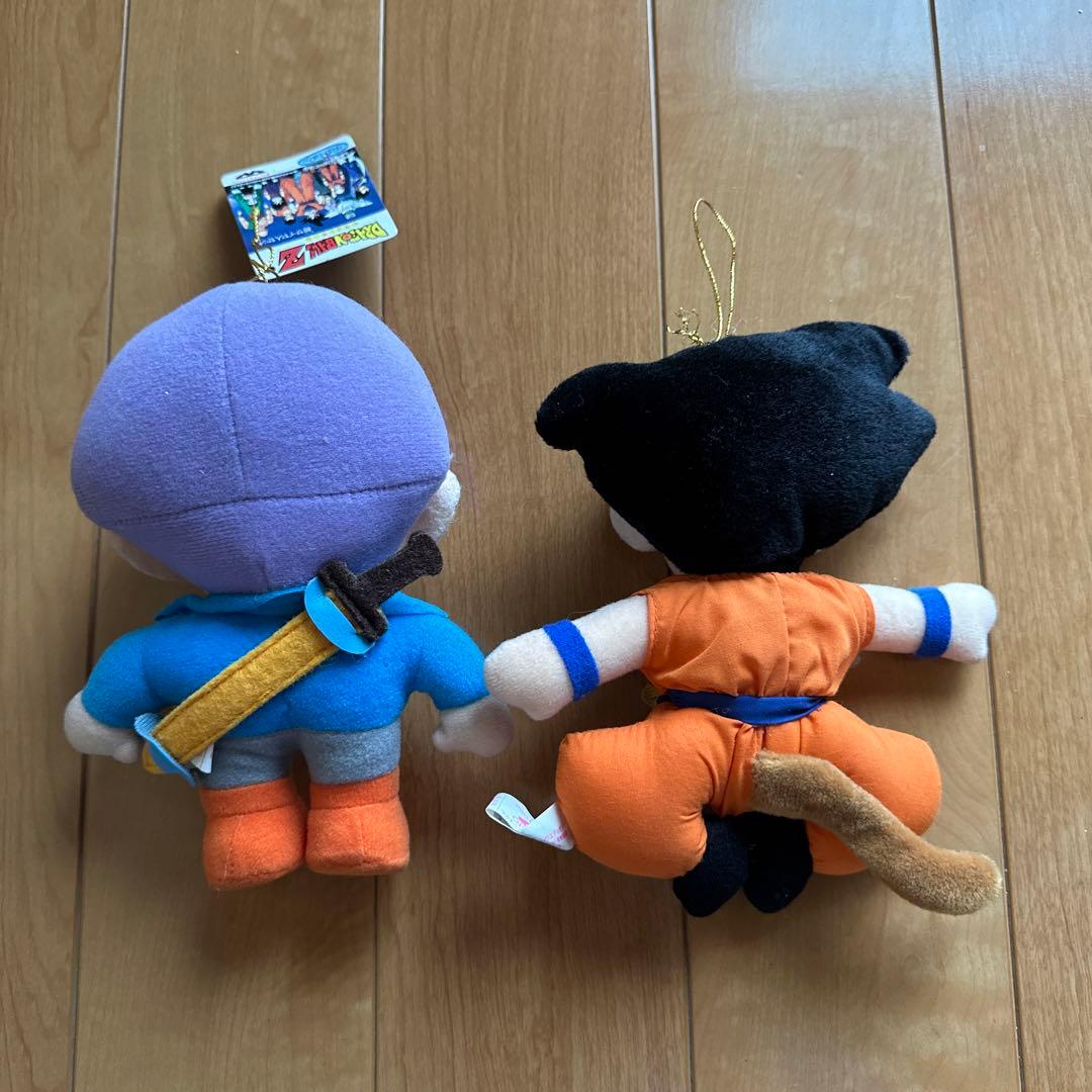 非売品】ドラゴンボール ぬいぐるみ2体セット 孫悟空＆トランクス